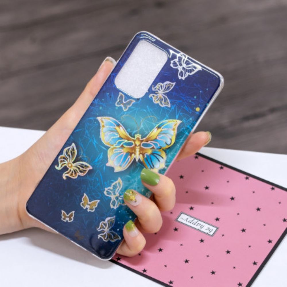 Hülle Für Samsung Galaxy A52 4G / A52 5G / A52s 5G Schmetterlings-design