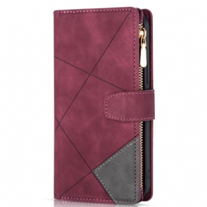 Flip Case Für Xiaomi Redmi 10 Geldbörse Und Umhängeband