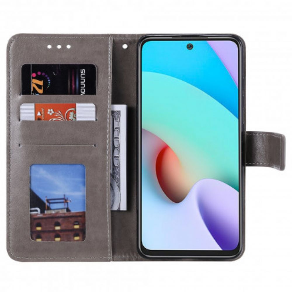 Flip Case Für Xiaomi Redmi 10 Sonnen-mandala
