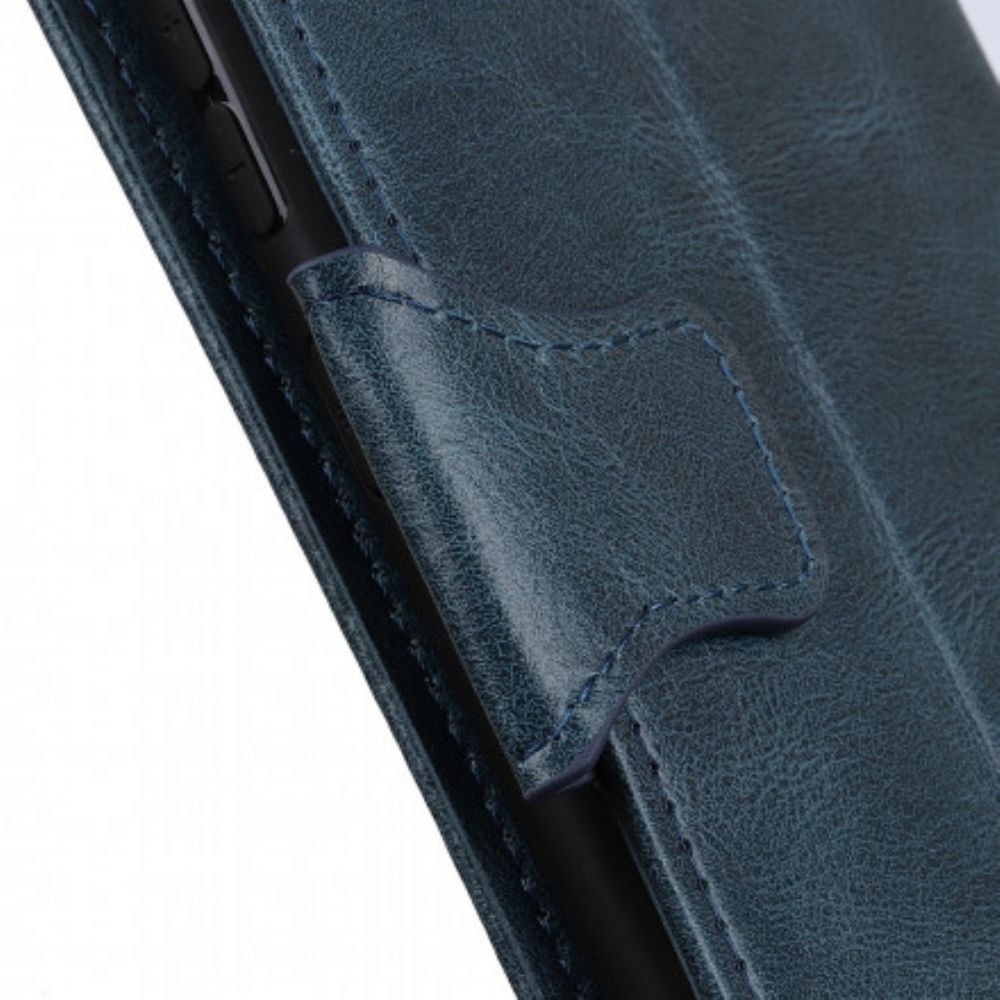 Flip Case Für Xiaomi Redmi 10 Wendeverschluss Lederoptik