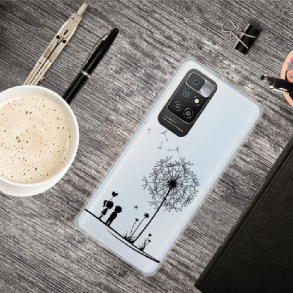 Handyhülle Für Xiaomi Redmi 10 Löwenzahn-liebe