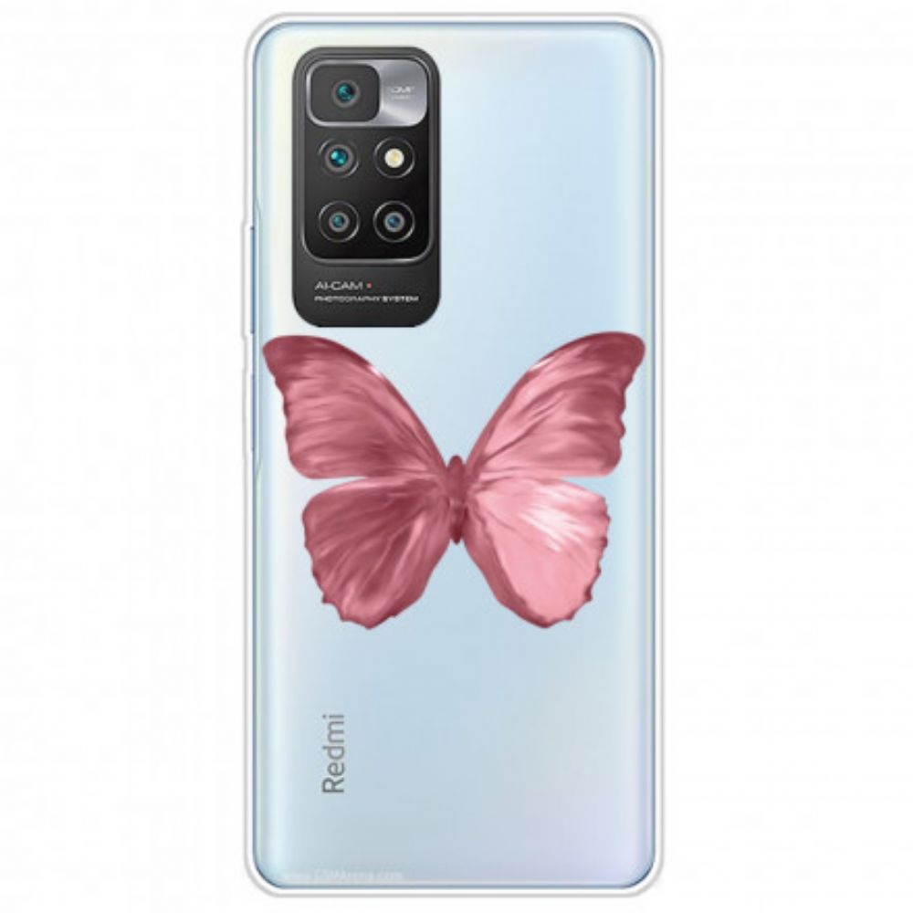 Handyhülle Für Xiaomi Redmi 10 Wilde Schmetterlinge
