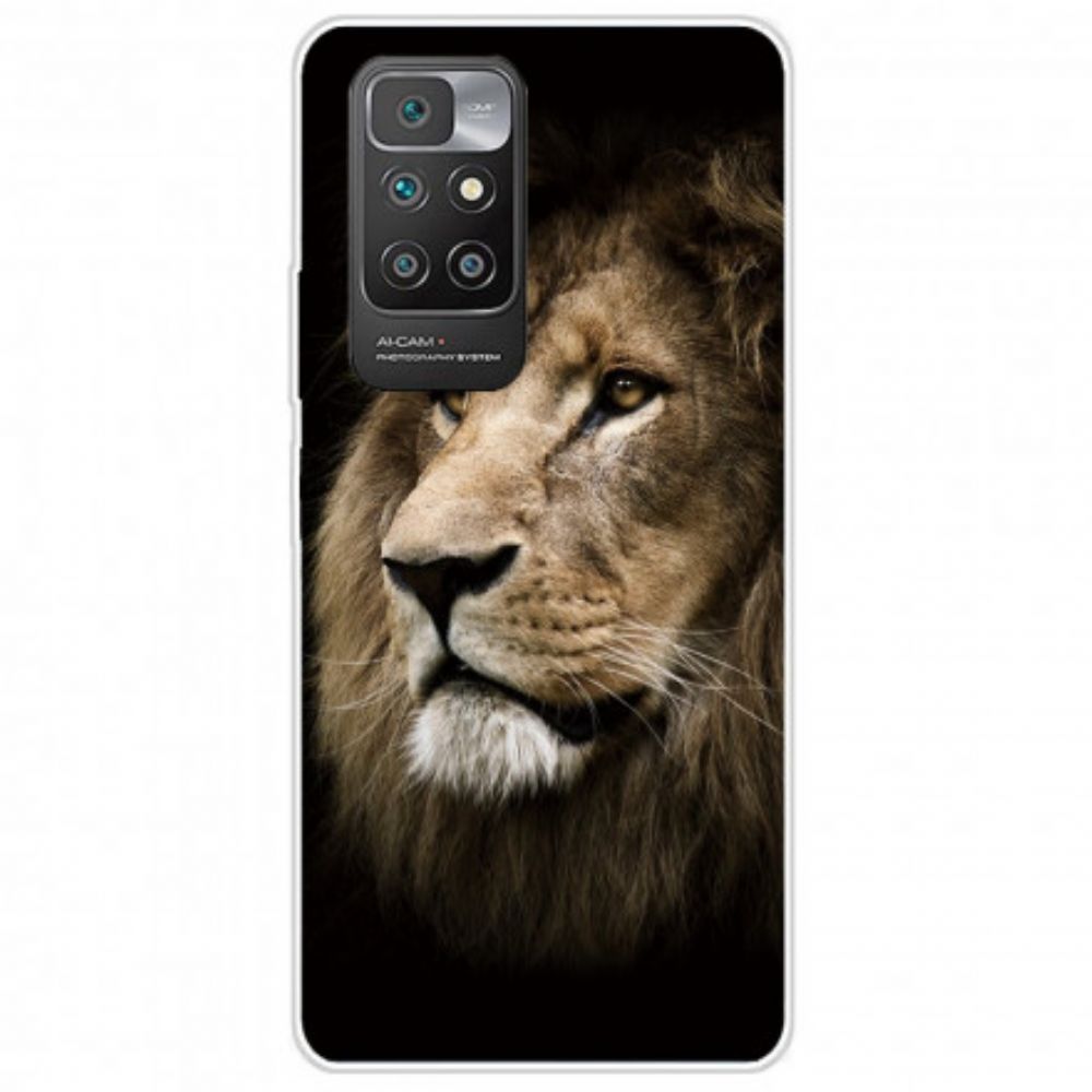 Hülle Für Xiaomi Redmi 10 Löwenkopf