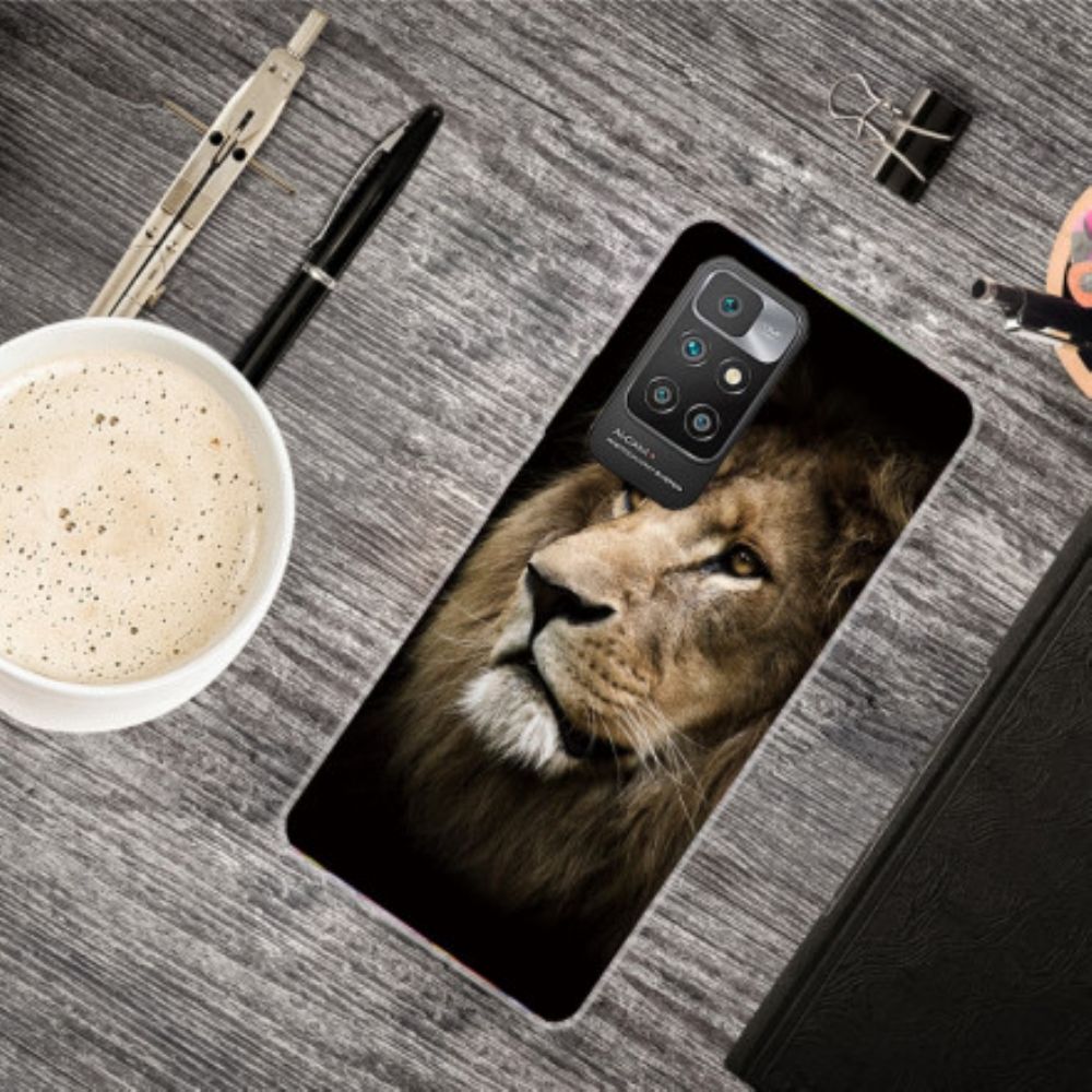 Hülle Für Xiaomi Redmi 10 Löwenkopf