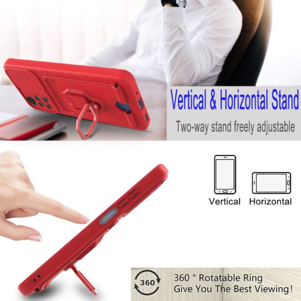 Hülle Für Xiaomi Redmi 10 Multifunktional Magnetisch