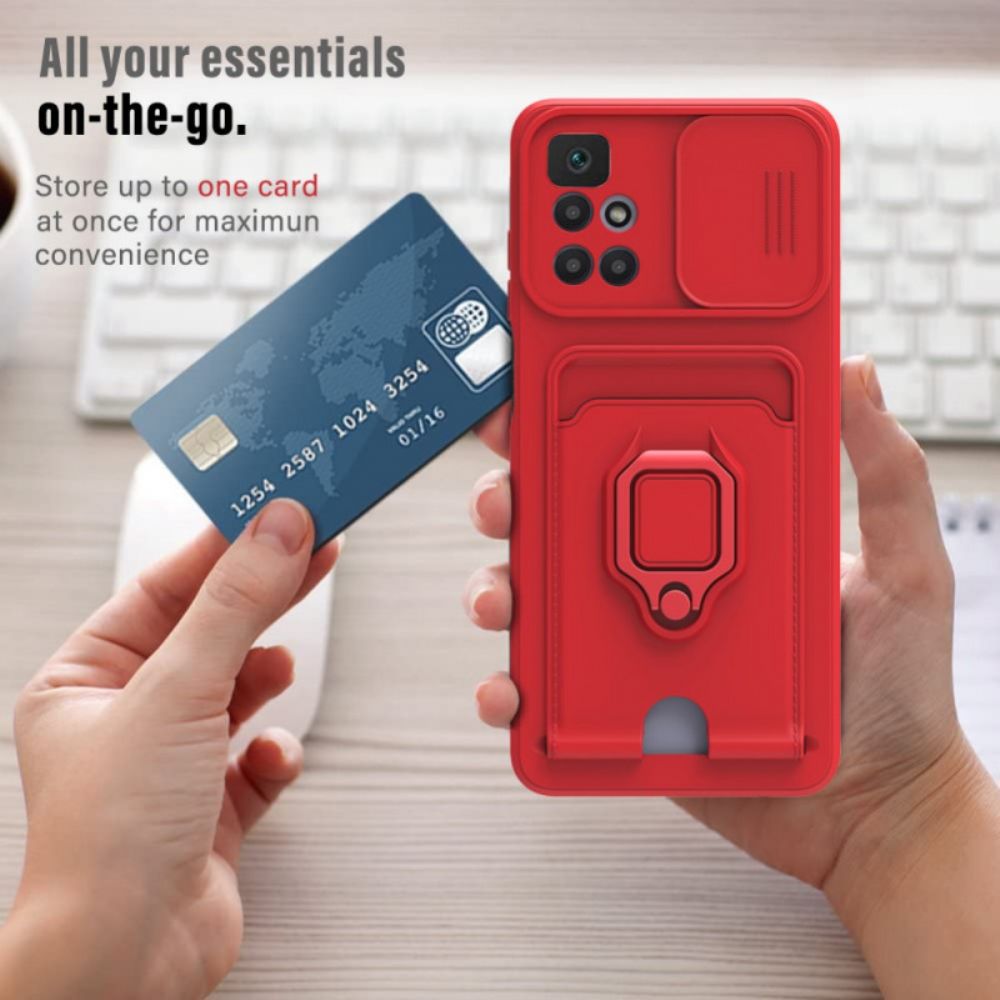 Hülle Für Xiaomi Redmi 10 Multifunktional Magnetisch