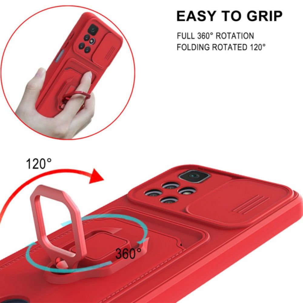 Hülle Für Xiaomi Redmi 10 Multifunktional Magnetisch