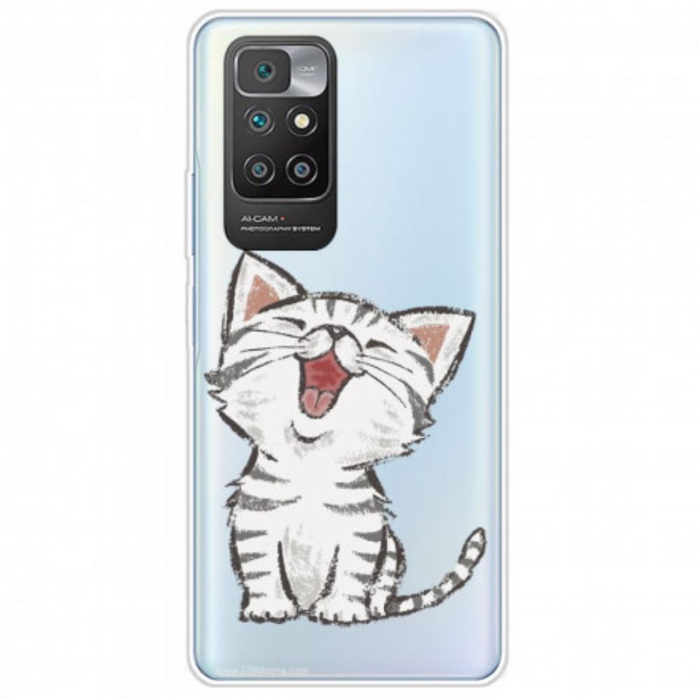Hülle Für Xiaomi Redmi 10 Schöne Katze