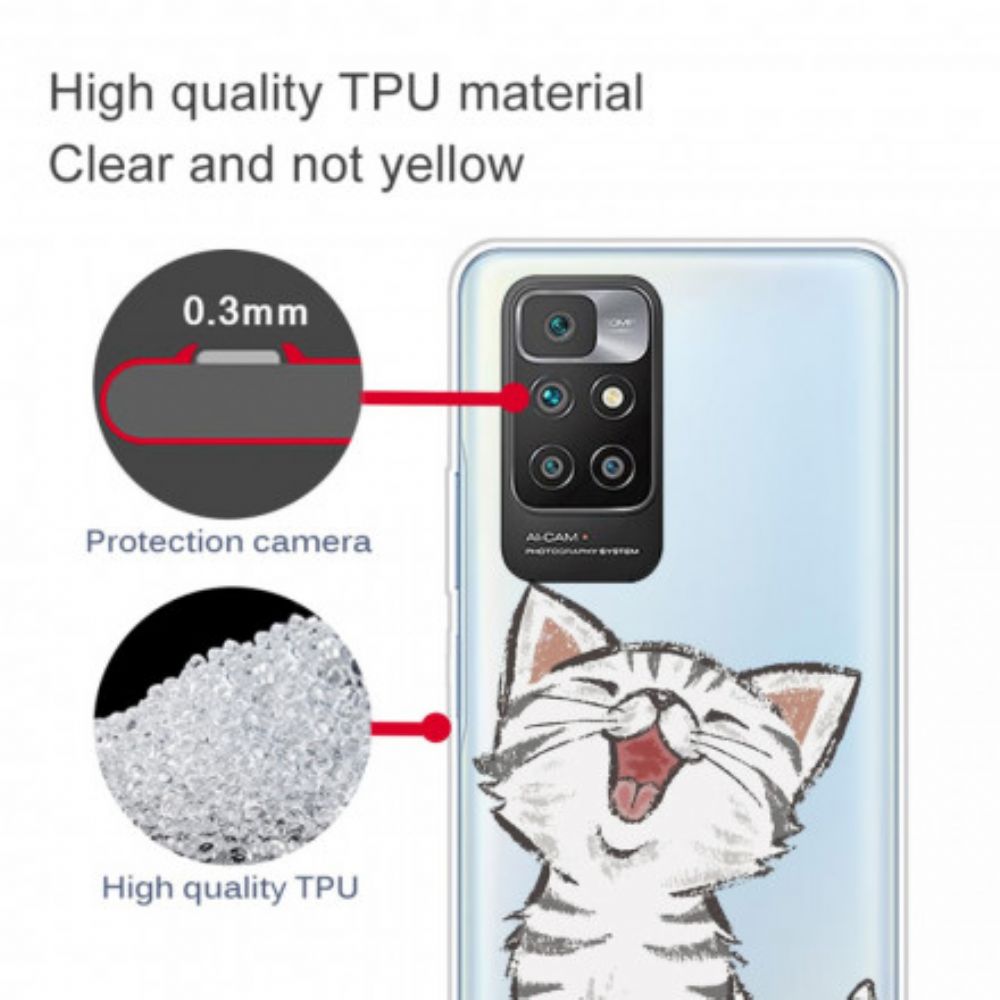 Hülle Für Xiaomi Redmi 10 Schöne Katze