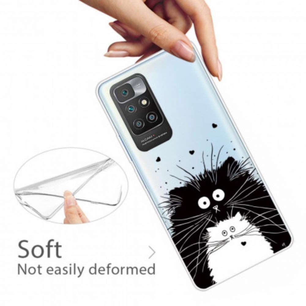 Hülle Für Xiaomi Redmi 10 Sieh Dir Die Katzen An