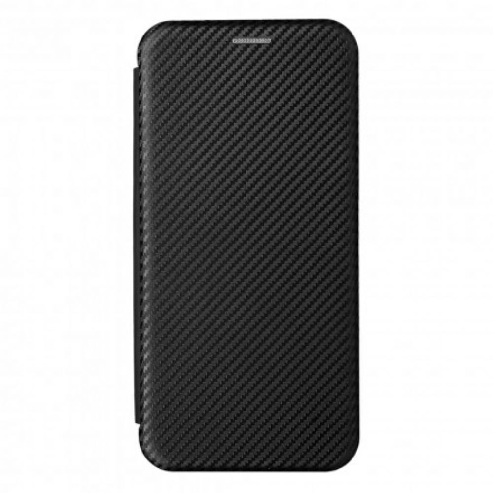 Schutzhülle Für Xiaomi Redmi 10 Flip Case Farbiges Karbon-silikon