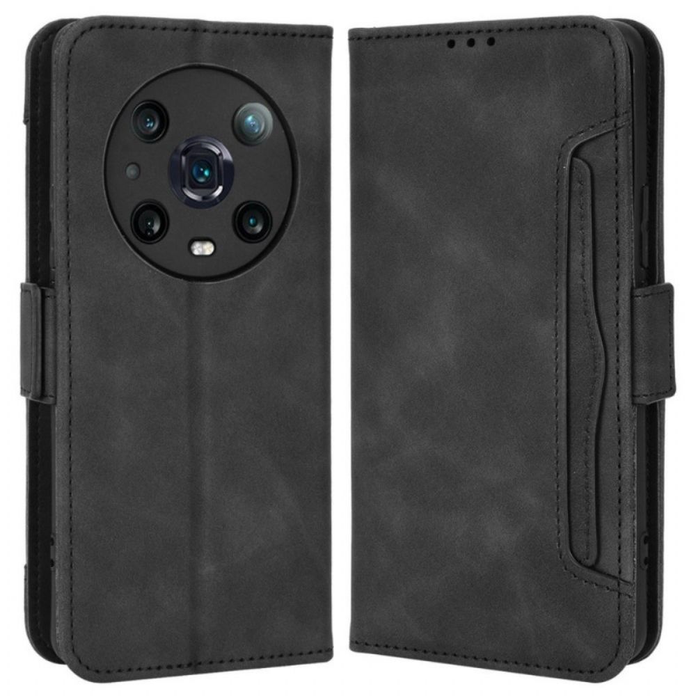 Flip Case Für Honor Magic 4 Pro Erstklassige Multi-karte