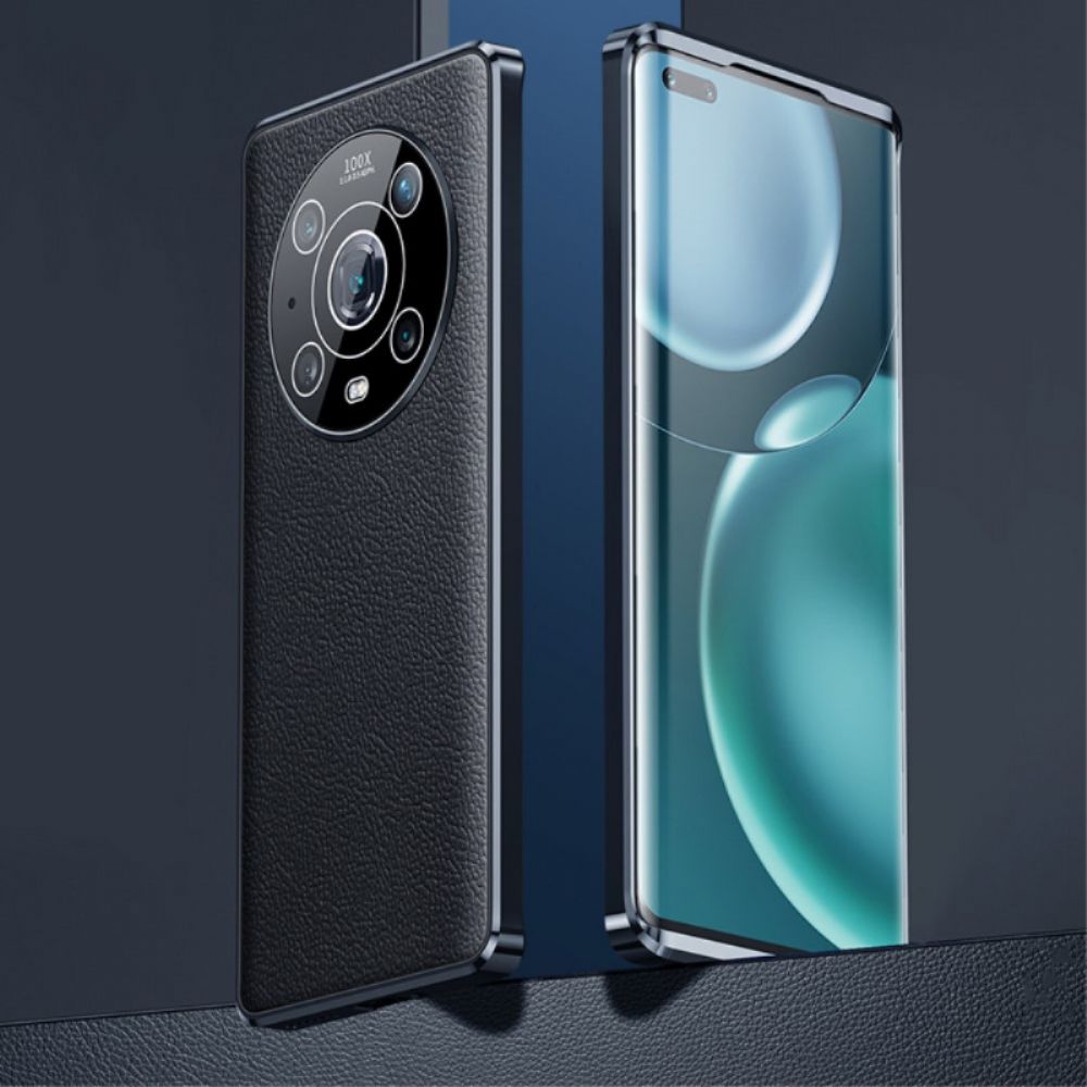 Hülle Für Honor Magic 4 Pro Echtes Leder