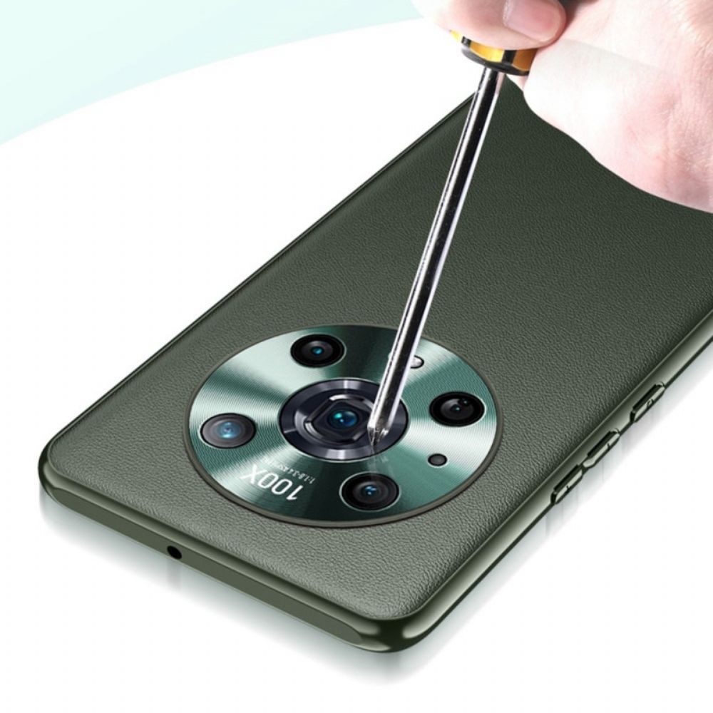 Hülle Für Honor Magic 4 Pro Fukela Leder Style
