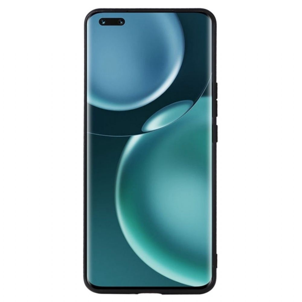 Hülle Für Honor Magic 4 Pro Strukturierter Lederstil