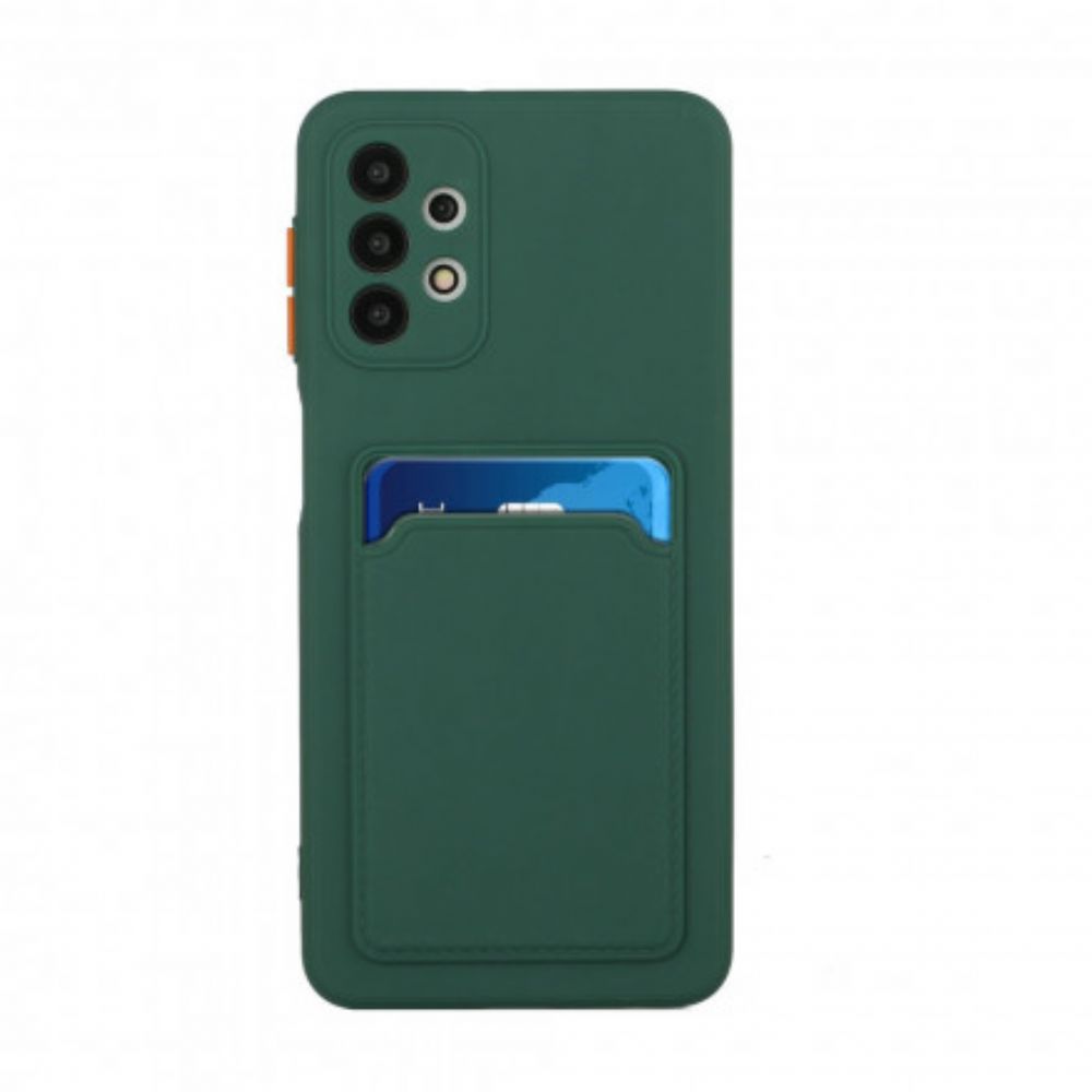 Handyhülle Für Samsung Galaxy A32 4G Kartenhalter Aus Silikon