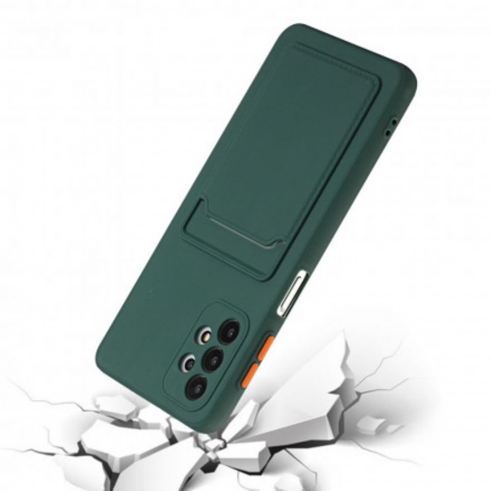 Handyhülle Für Samsung Galaxy A32 4G Kartenhalter Aus Silikon