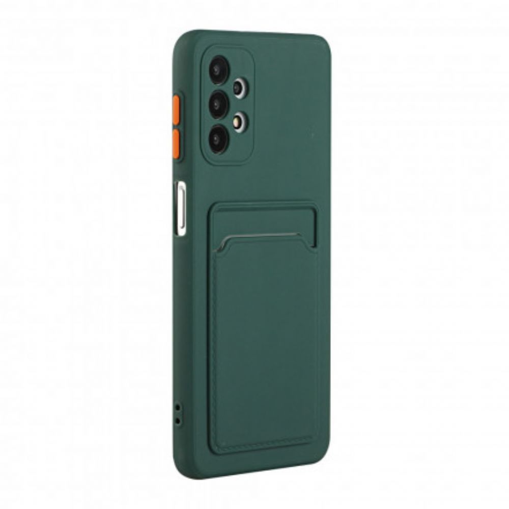 Handyhülle Für Samsung Galaxy A32 4G Kartenhalter Aus Silikon