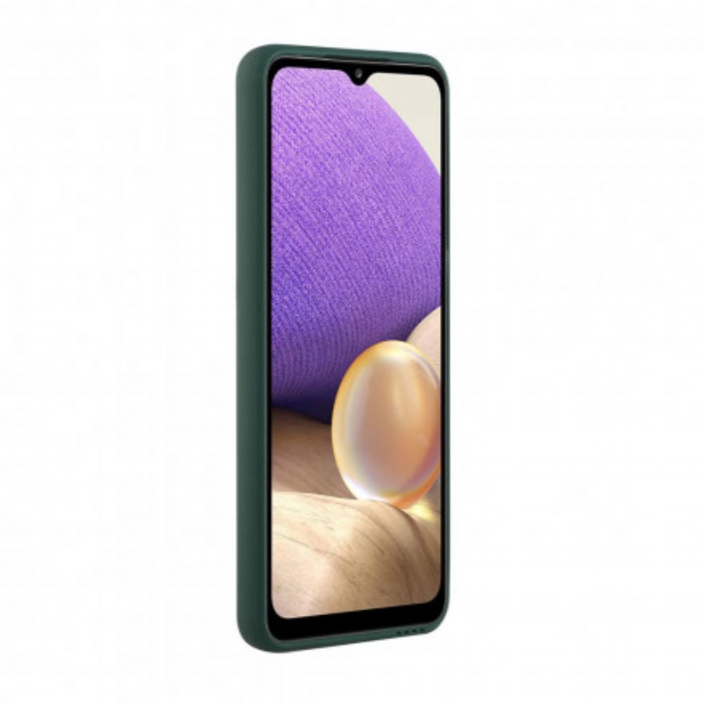 Handyhülle Für Samsung Galaxy A32 4G Kartenhalter Aus Silikon