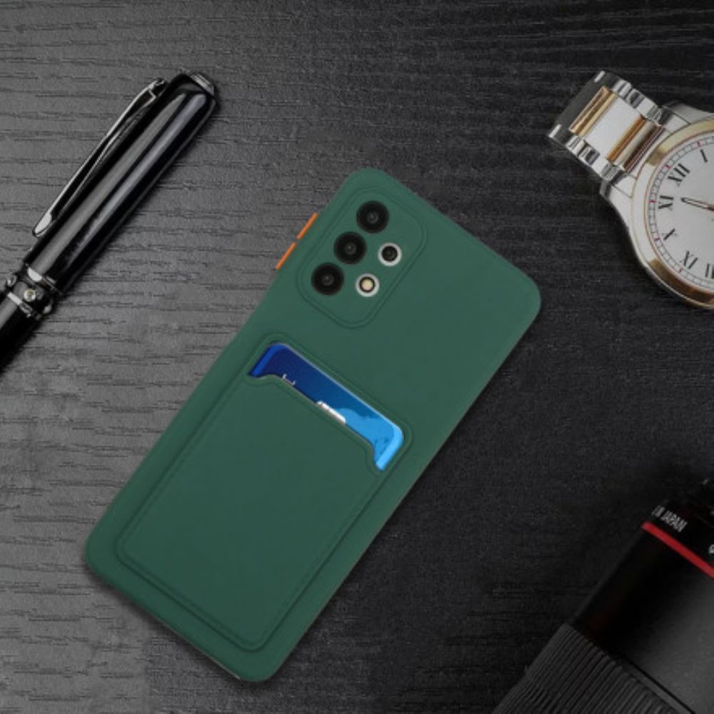 Handyhülle Für Samsung Galaxy A32 4G Kartenhalter Aus Silikon
