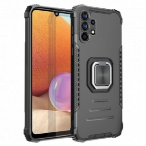 Handyhülle Für Samsung Galaxy A32 4G Ring Und Metallplättchen