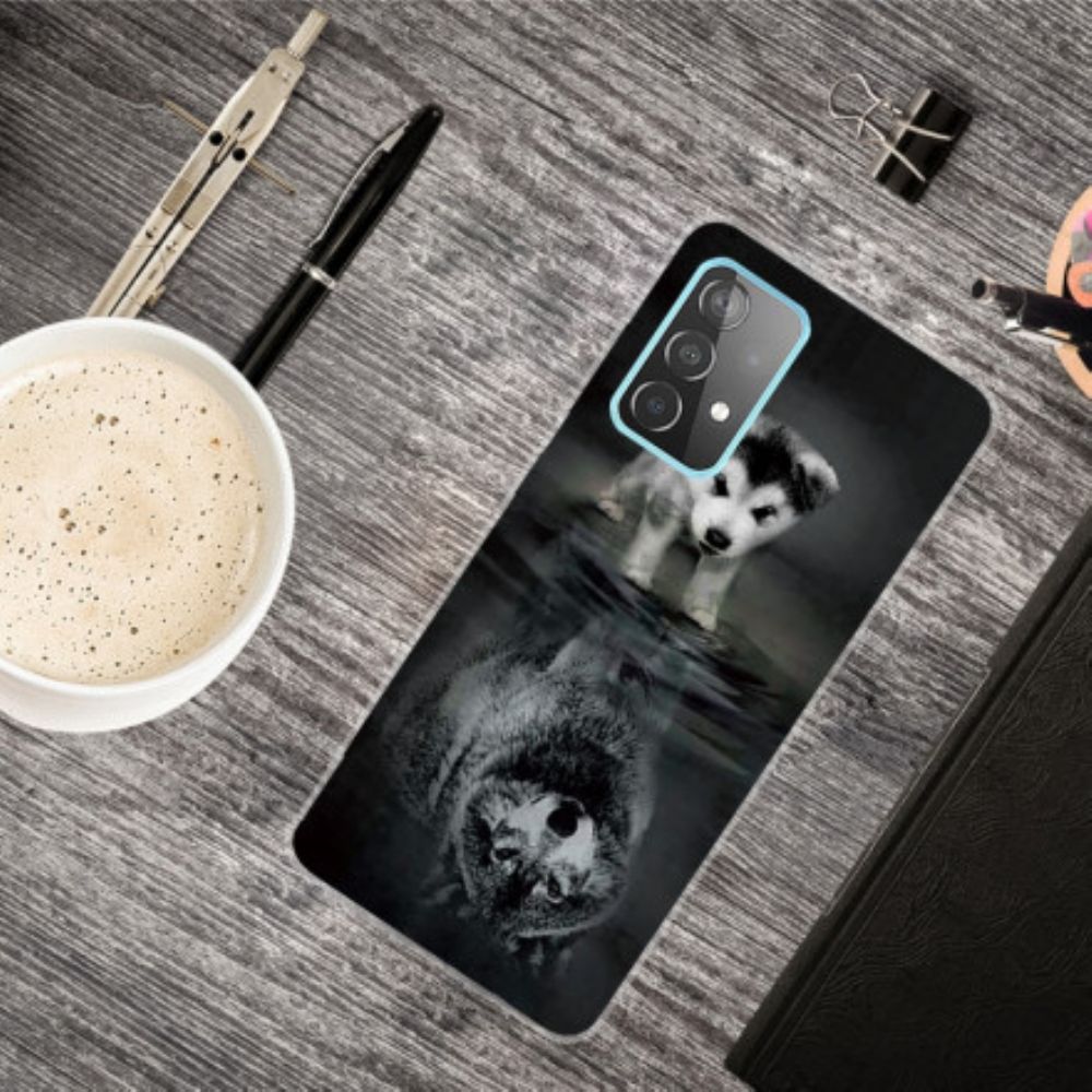 Handyhülle Für Samsung Galaxy A32 4G Welpen-traum