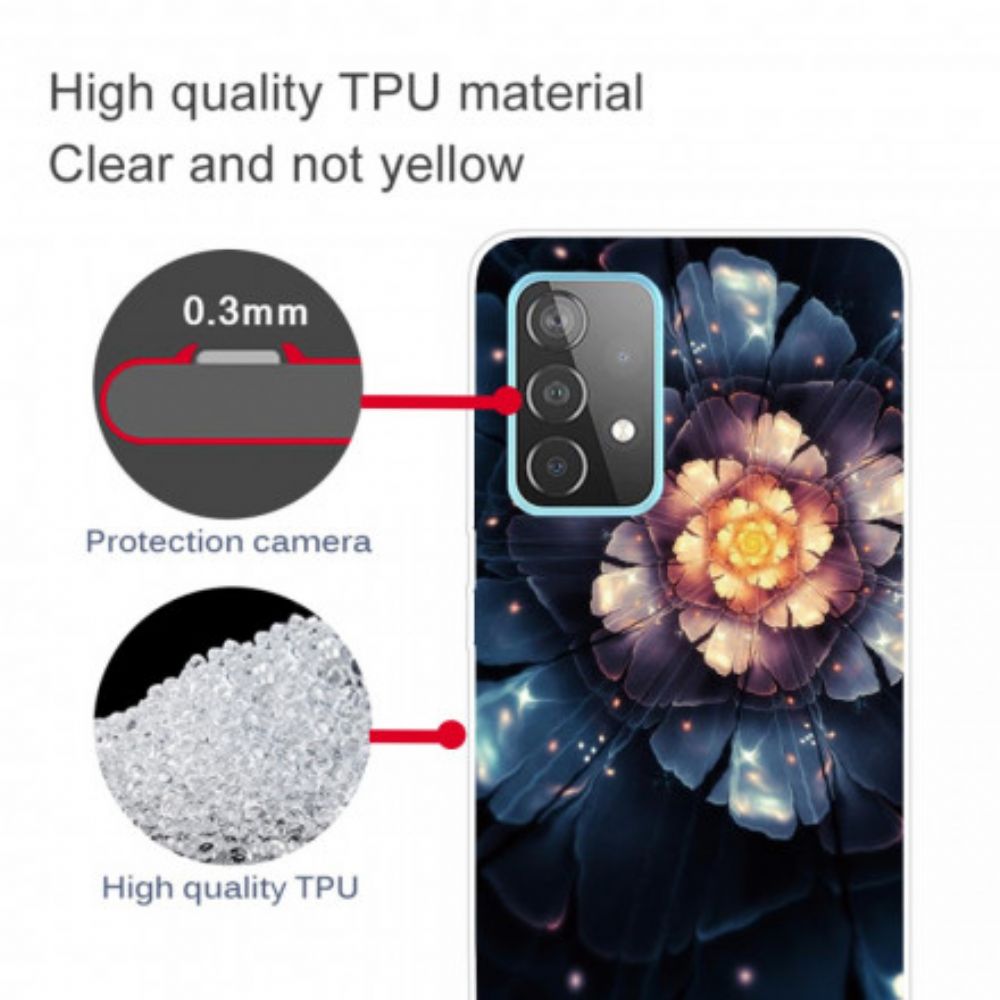 Hülle Für Samsung Galaxy A32 4G Flexible Blumen