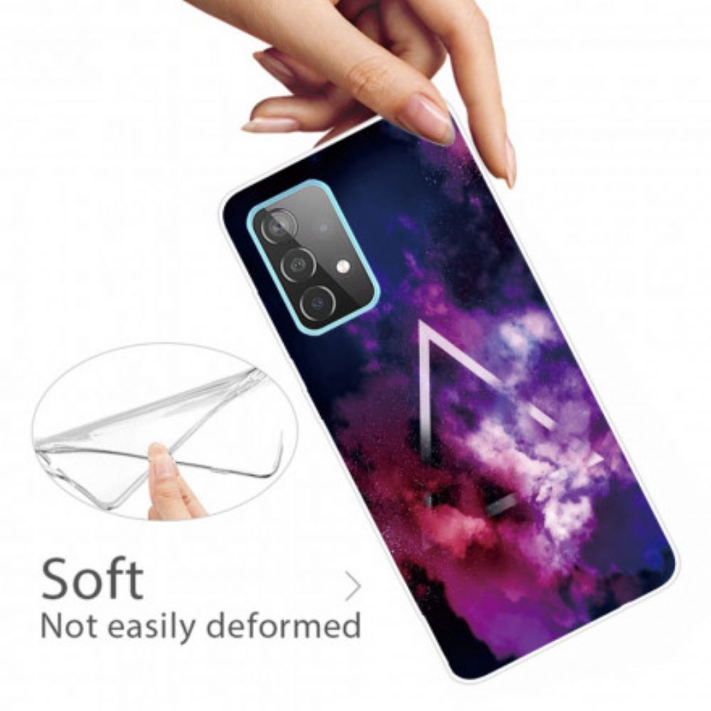 Hülle Für Samsung Galaxy A32 4G Flexible Geometrie
