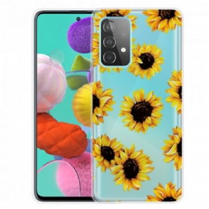 Hülle Für Samsung Galaxy A32 4G Sonnenblumen