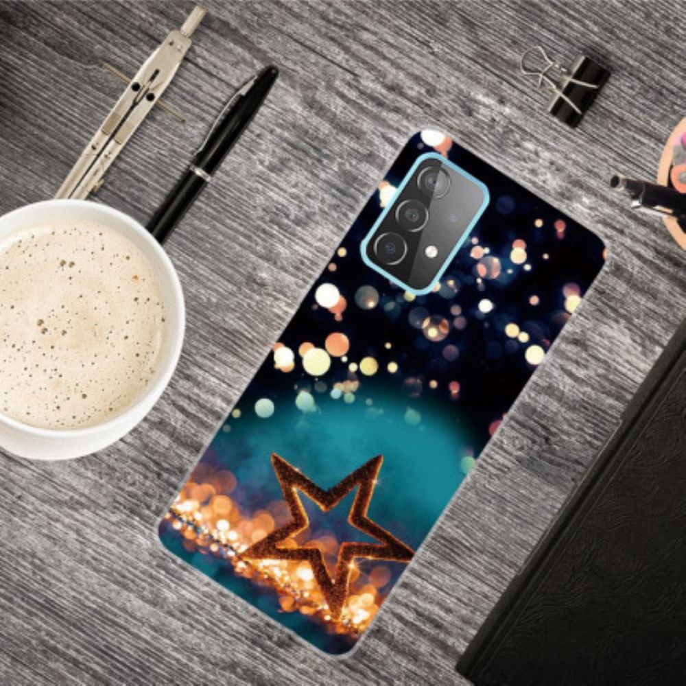 Hülle Für Samsung Galaxy A32 4G Stern Flex
