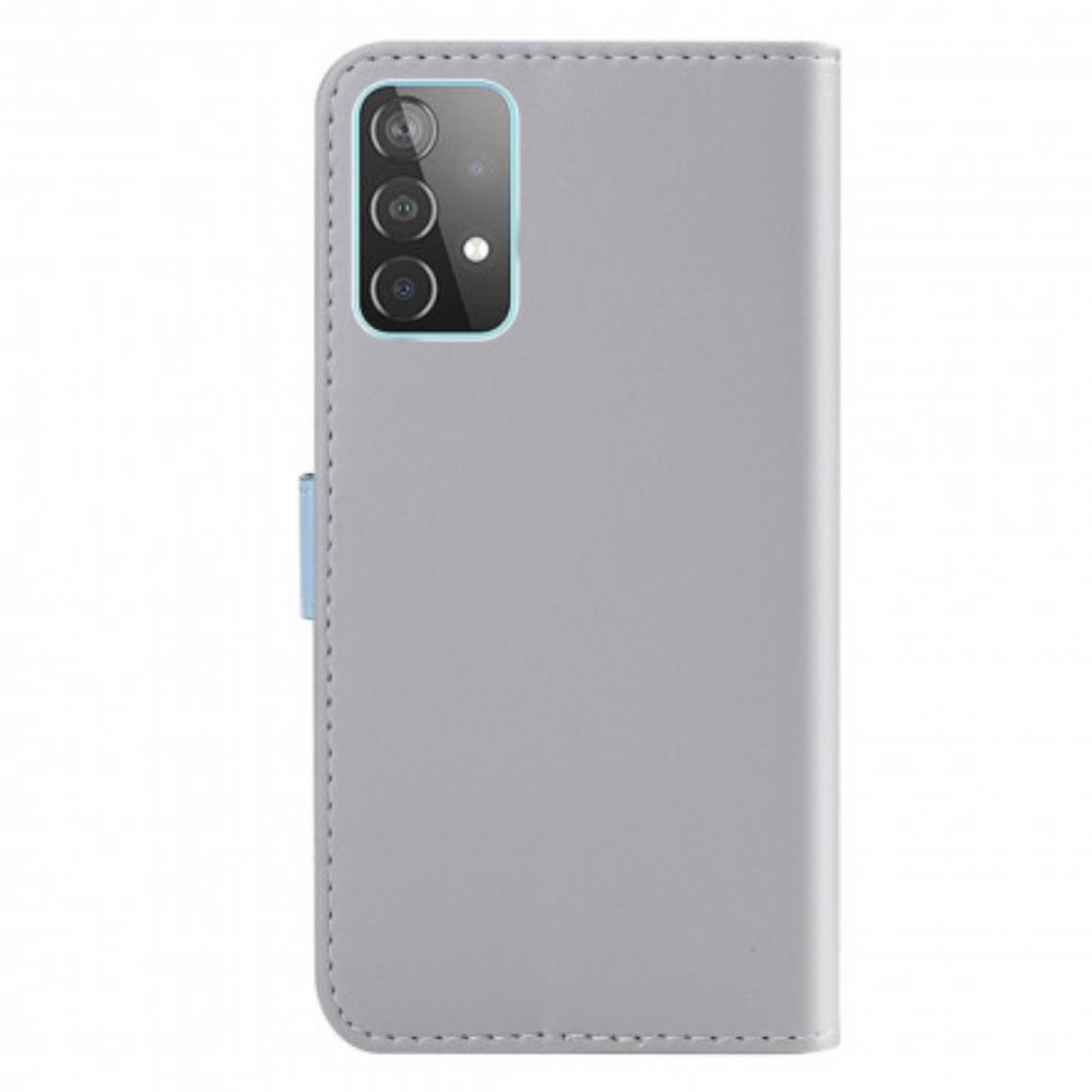 Lederhüllen Für Samsung Galaxy A32 4G Tricolor Lederoptik