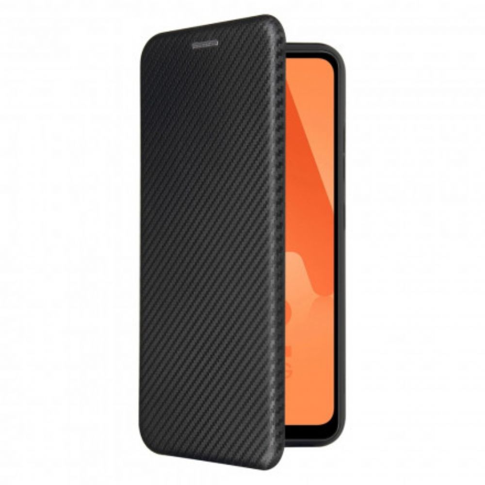 Schutzhülle Für Samsung Galaxy A32 4G Flip Case Kohlefaser