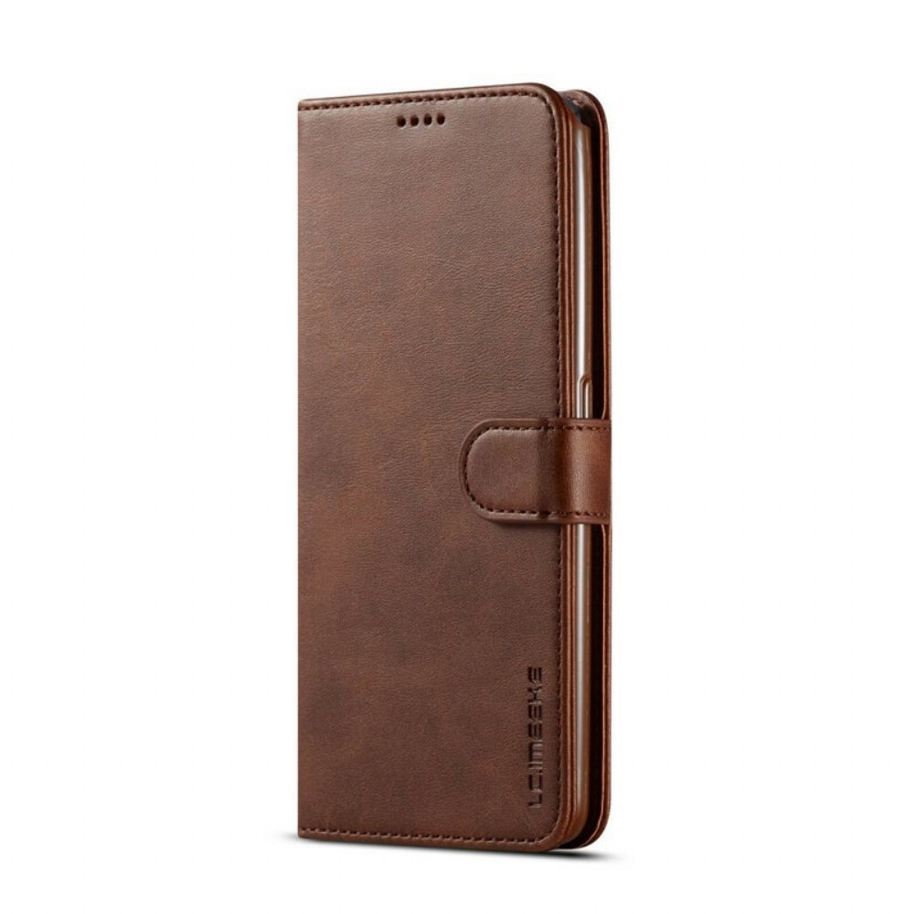 Flip Case Für Samsung Galaxy A90 / A80 Lc.imeeke Ledereffekt