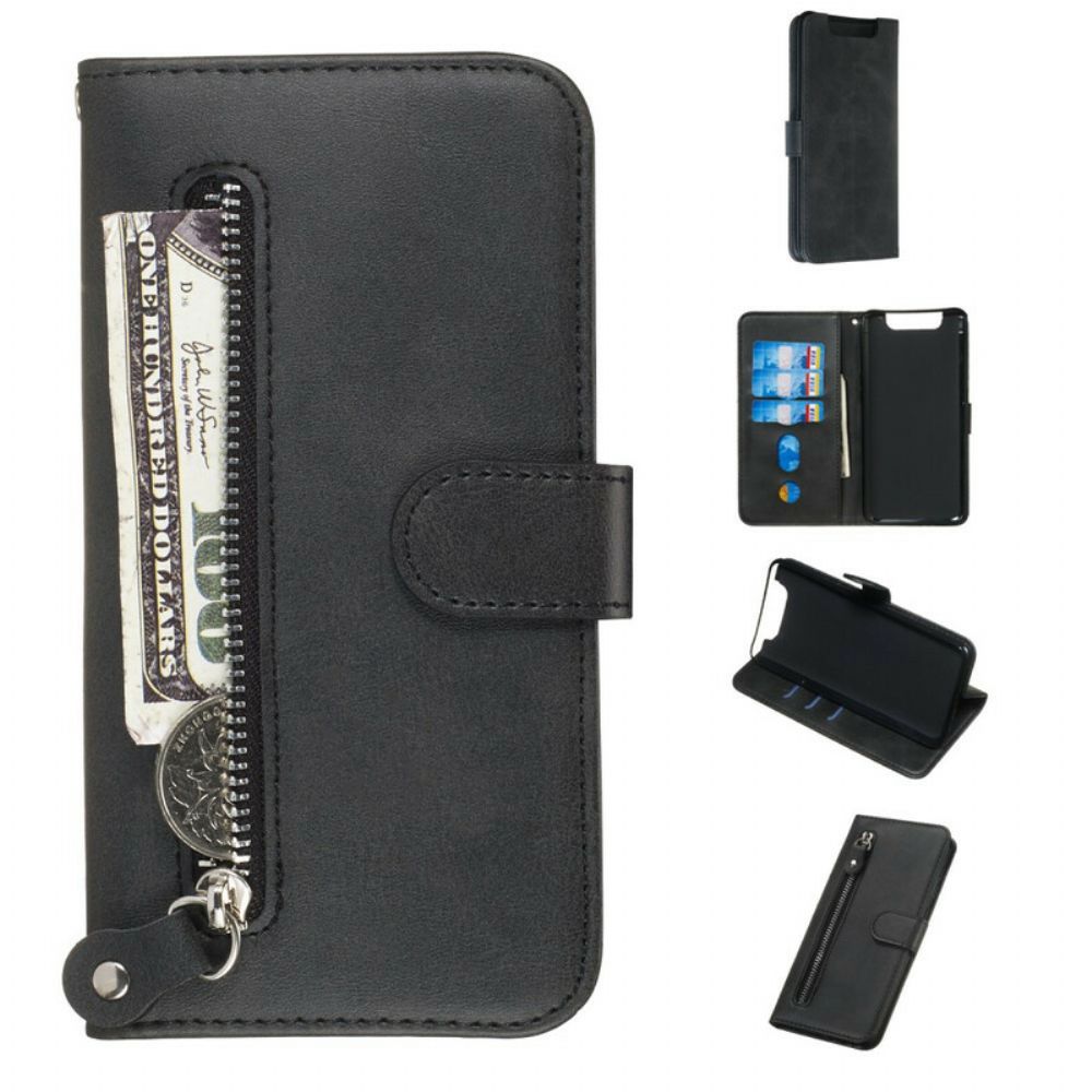 Flip Case Für Samsung Galaxy A90 / A80 Vintage Geldbörse