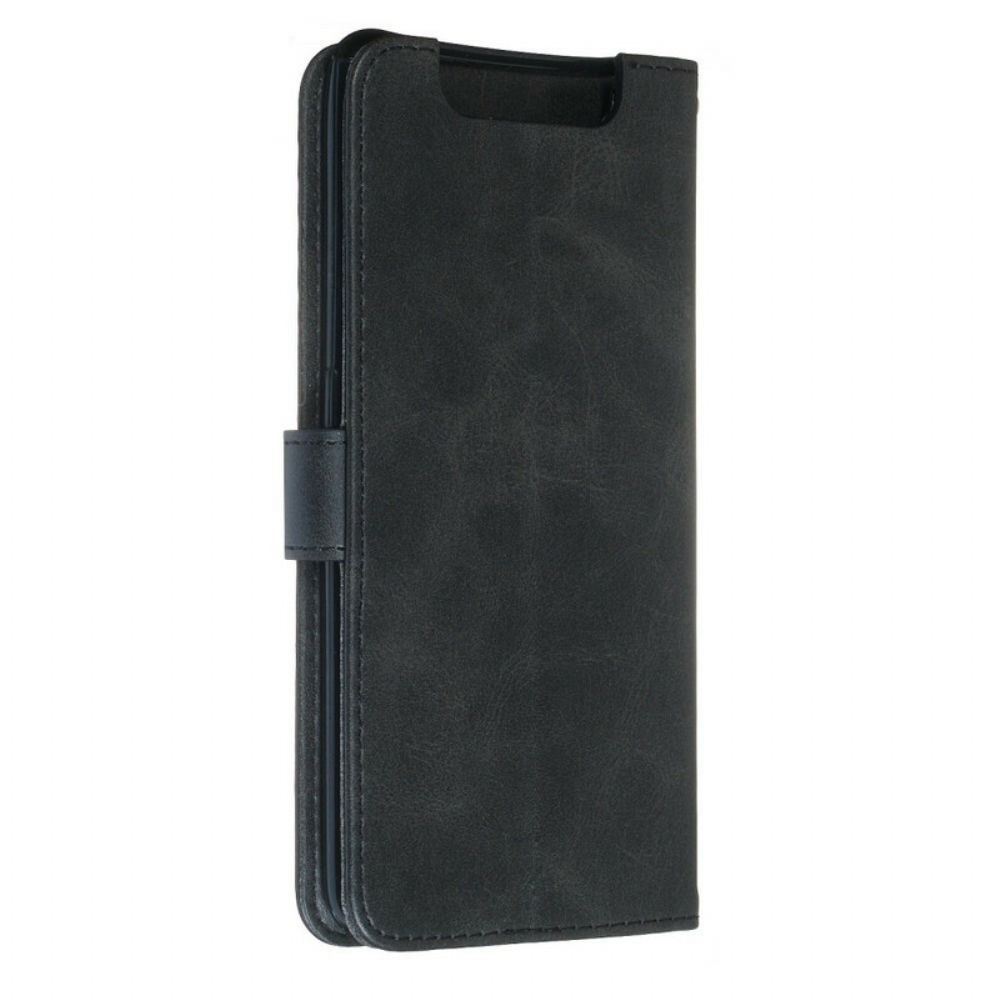Flip Case Für Samsung Galaxy A90 / A80 Vintage Geldbörse