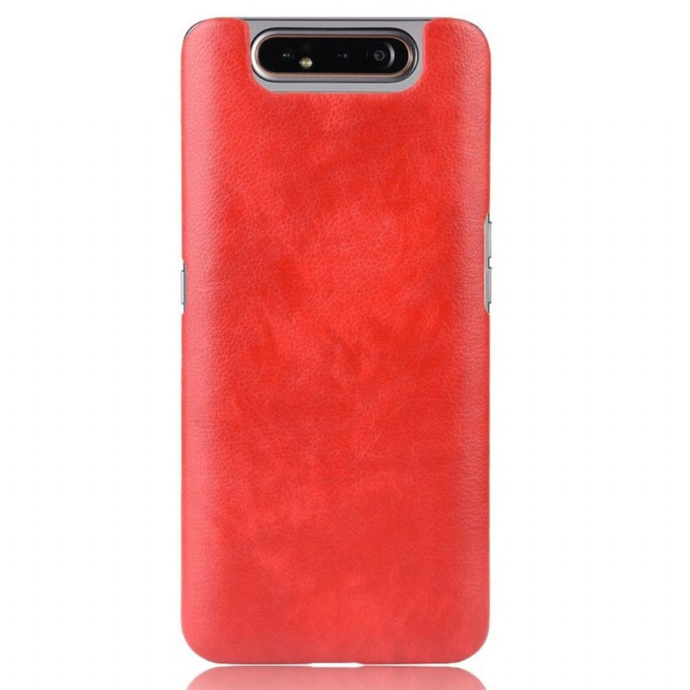 Handyhülle Für Samsung Galaxy A90 / A80 Litschi-leder-effekt