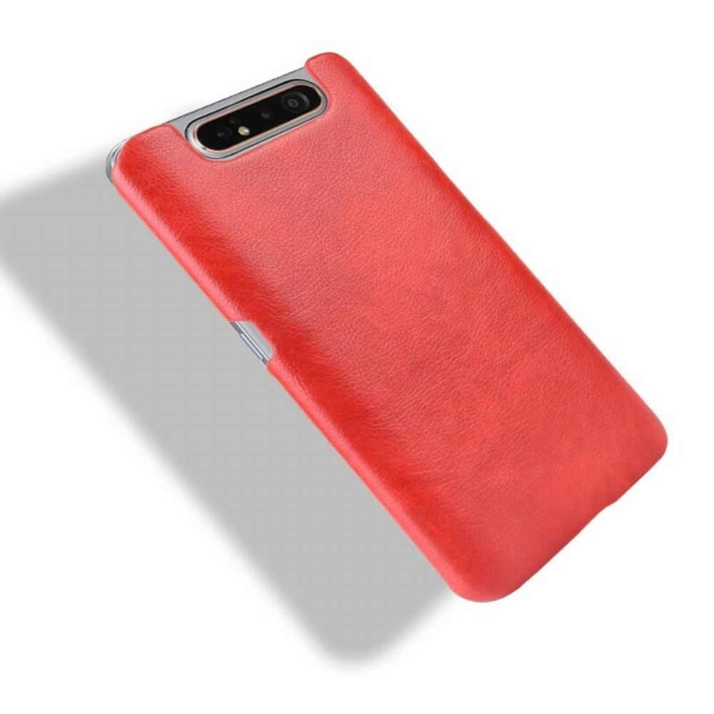 Handyhülle Für Samsung Galaxy A90 / A80 Litschi-leder-effekt
