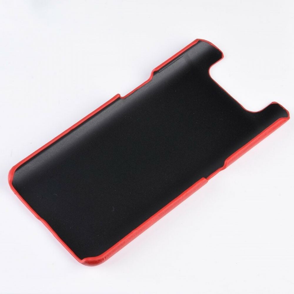 Handyhülle Für Samsung Galaxy A90 / A80 Litschi-leder-effekt