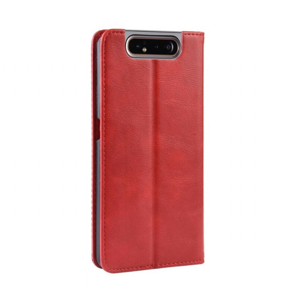 Schutzhülle Für Samsung Galaxy A90 / A80 Flip Case Stilisiertes Kunstleder