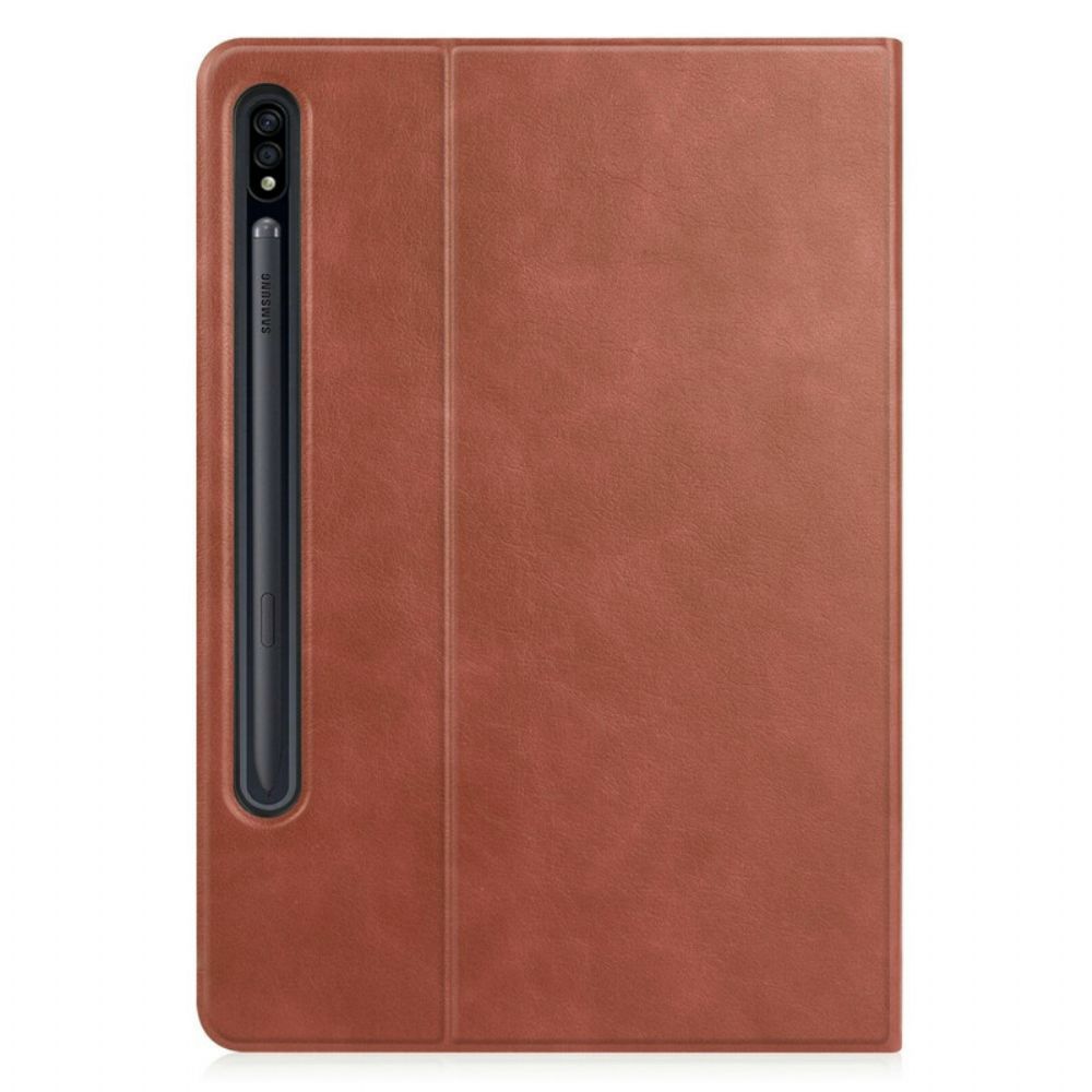 Case Für Samsung Galaxy Tab S7 FE Texturiertes Kunstleder