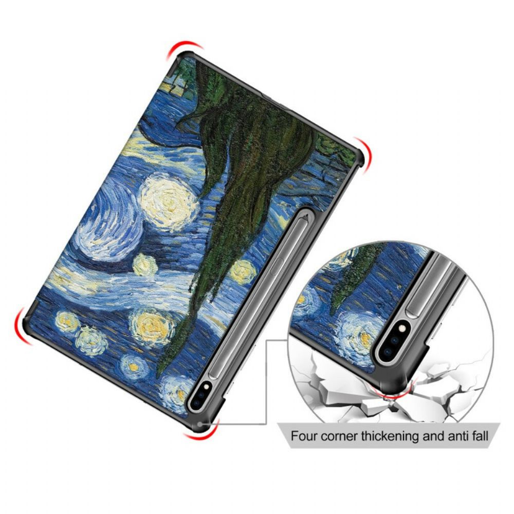 Schutzhülle Für Samsung Galaxy Tab S7 FE Verbesserter Van Gogh