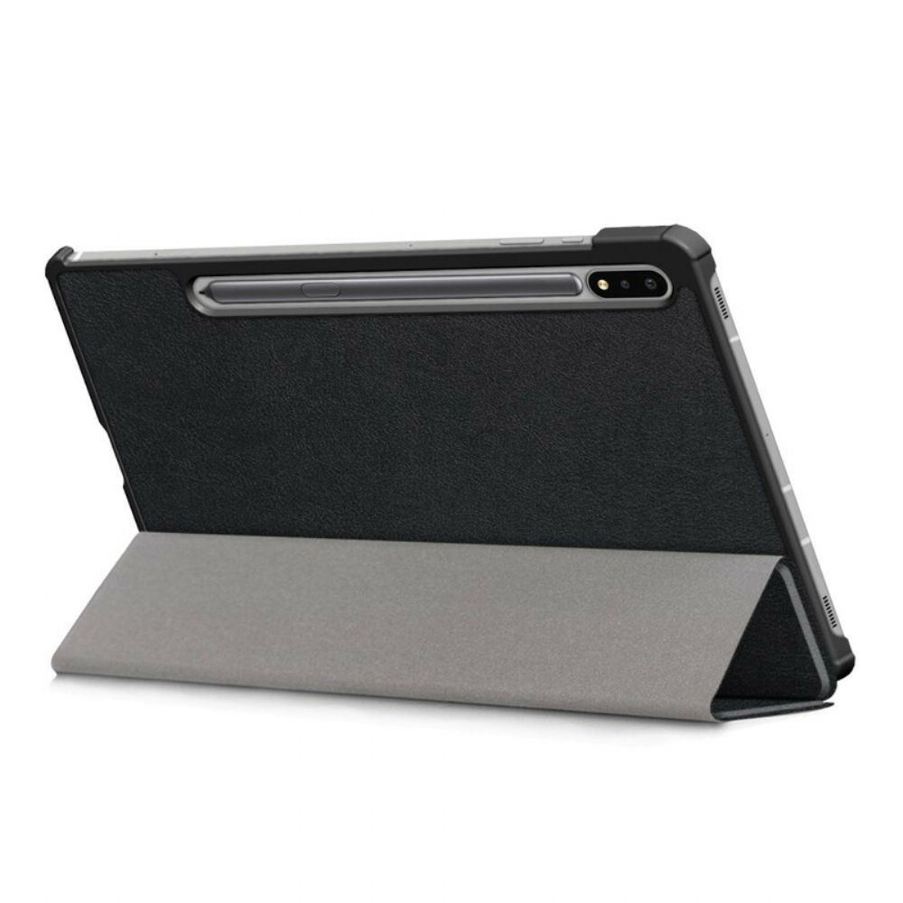 Schutzhülle Für Samsung Galaxy Tab S7 FE Verstärktes Trifold