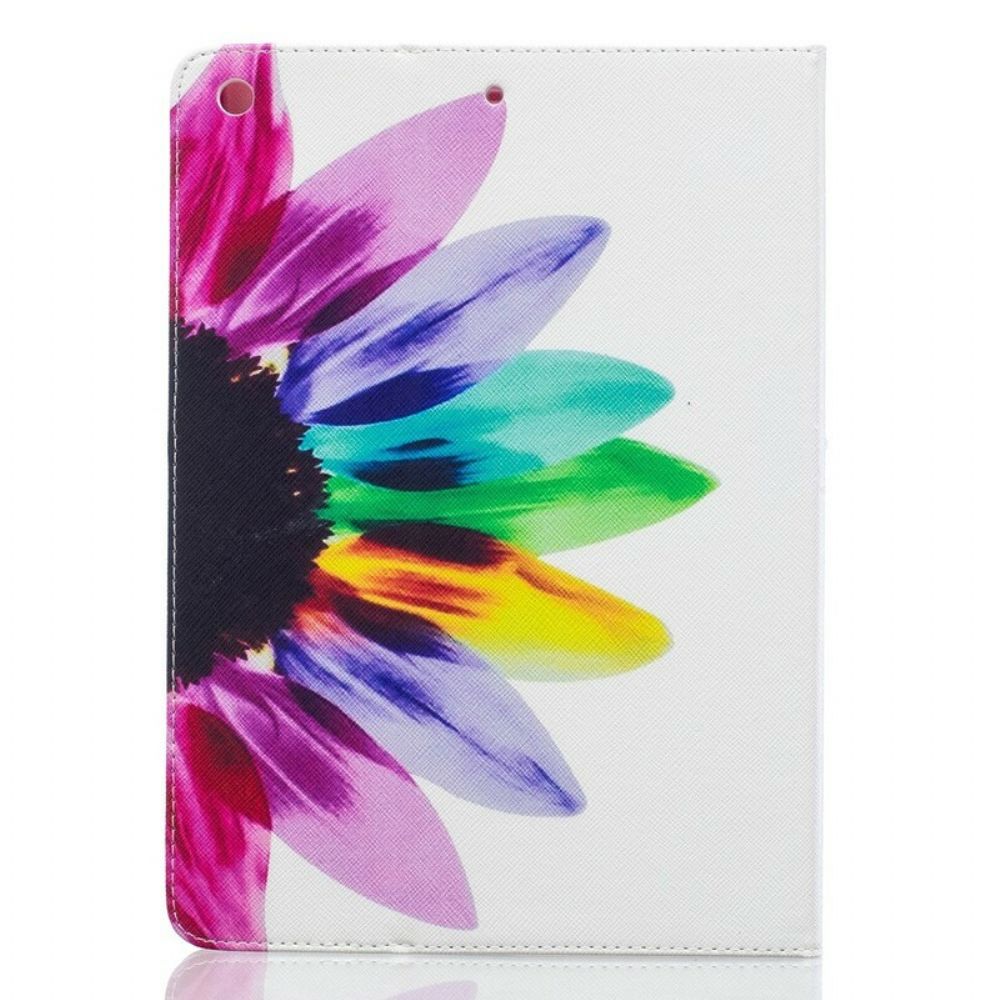 Lederhüllen Für iPad 9.7" Aquarell Blume