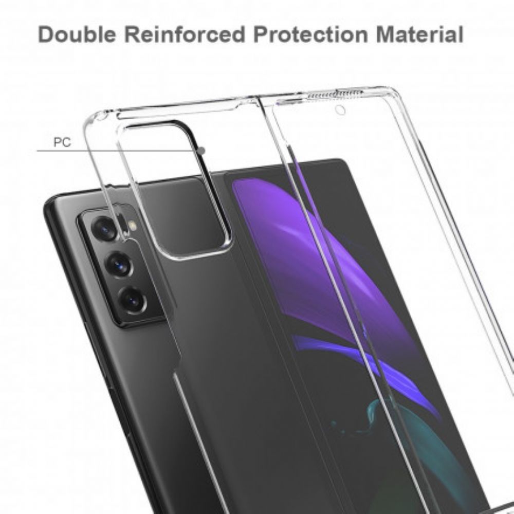 Handyhülle Für Samsung Galaxy Z Fold 2 Transparenter Hybrid