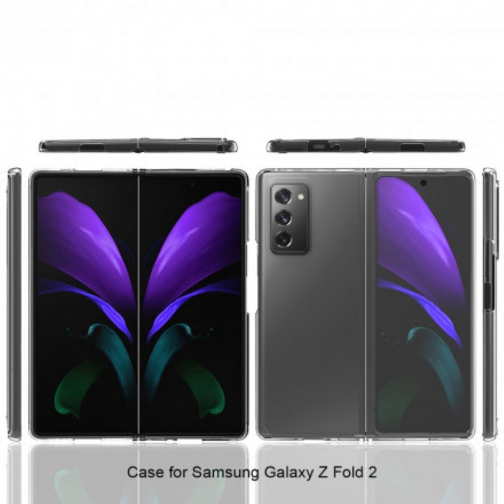 Handyhülle Für Samsung Galaxy Z Fold 2 Transparenter Hybrid