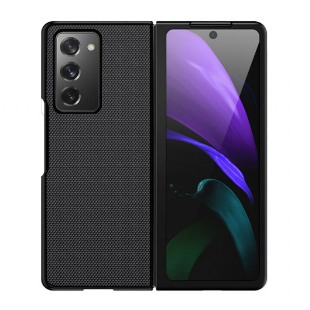 Hülle Für Samsung Galaxy Z Fold 2 Silikon Und Nylon
