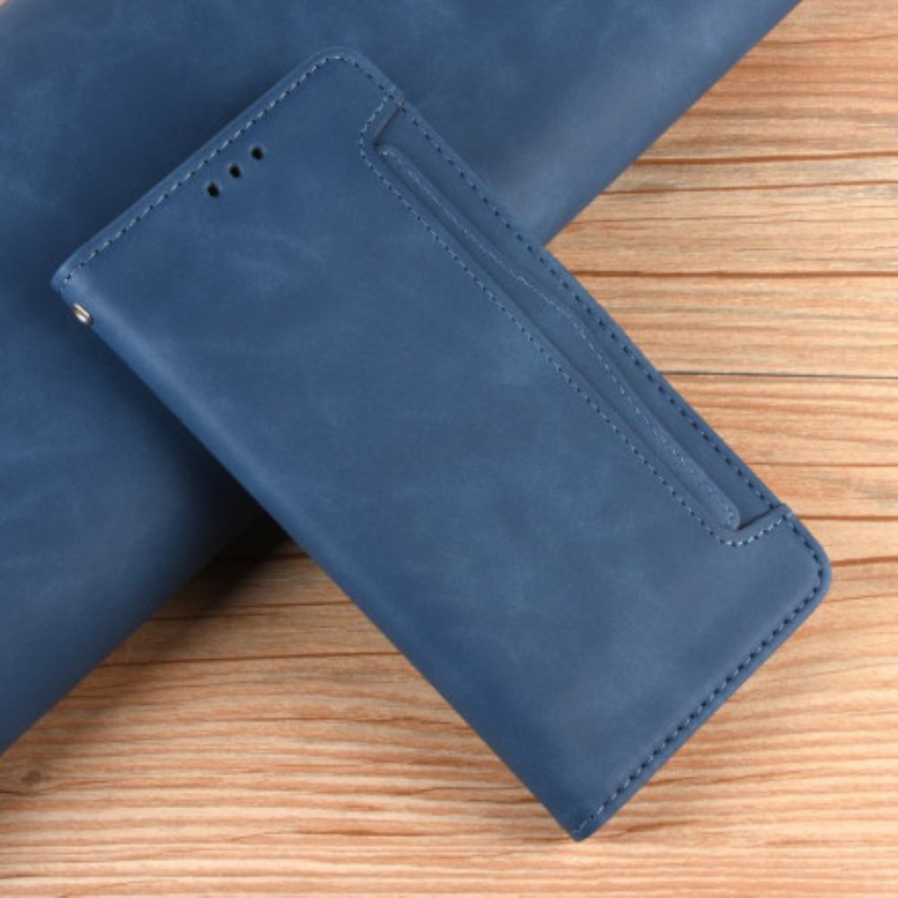 Lederhüllen Für Samsung Galaxy Z Fold 2 Erstklassige Multi-karte