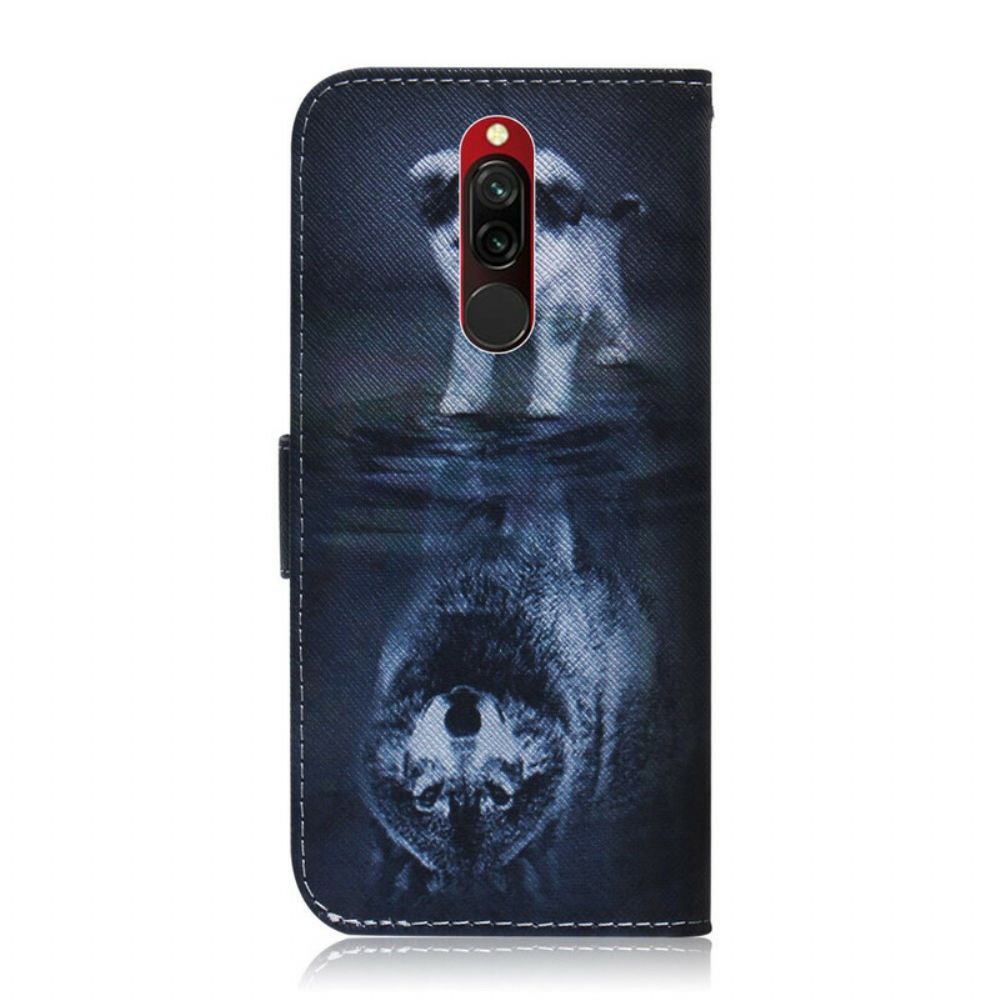 Flip Case Für Xiaomi Redmi 8 Ernesto Der Wolf
