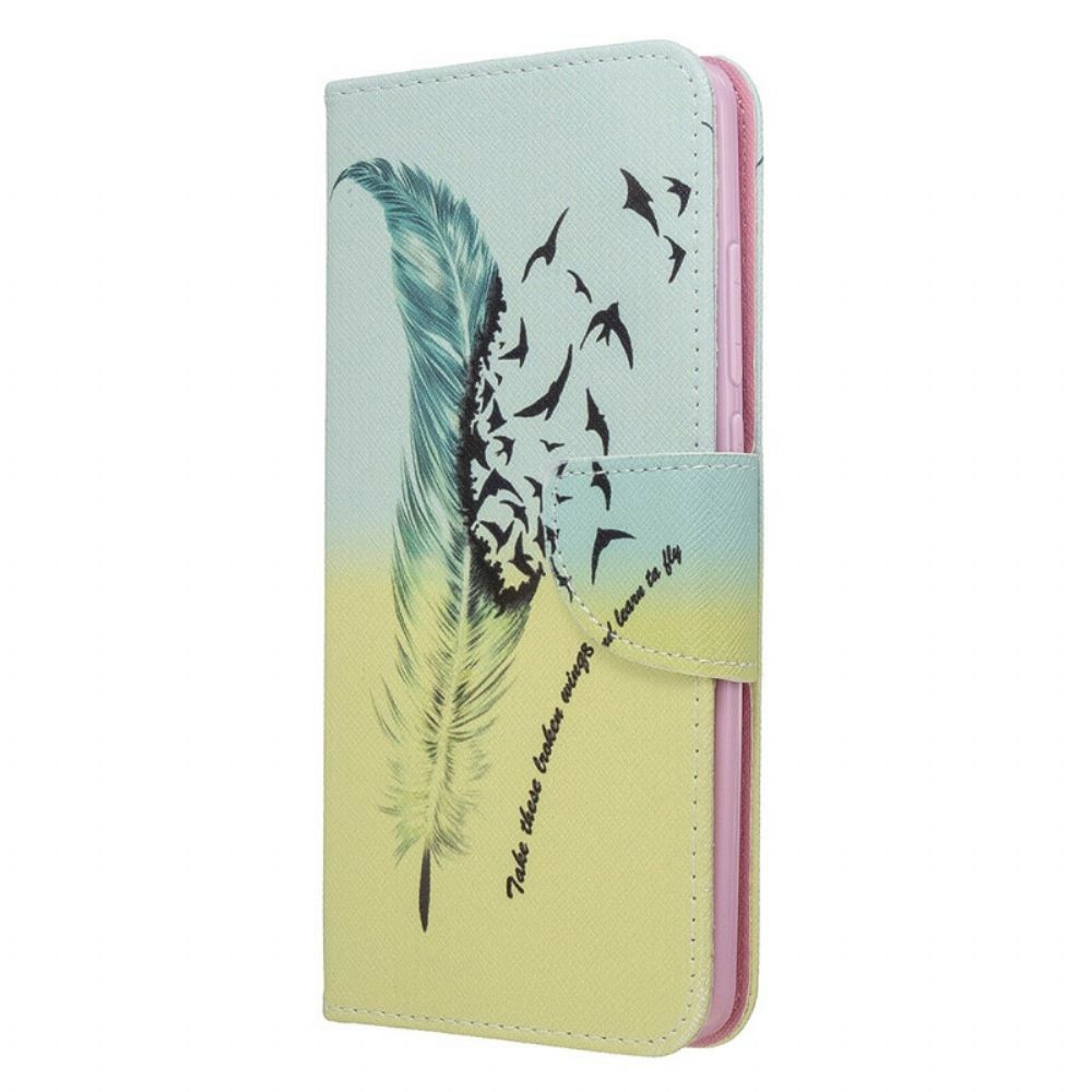 Flip Case Für Xiaomi Redmi 8 Fliegen Lernen