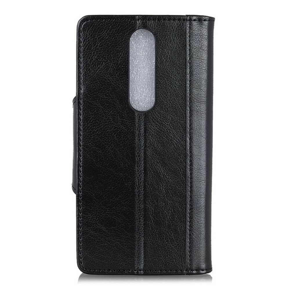 Flip Case Für Xiaomi Redmi 8 Kunstlederverschluss Eleganz